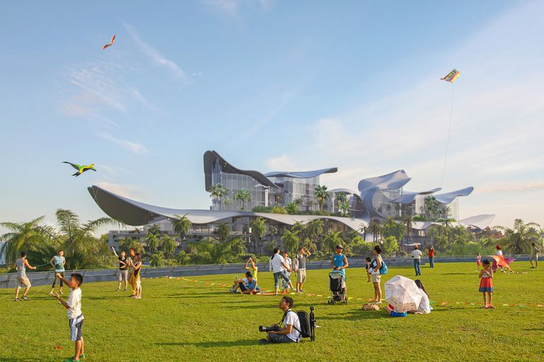 Therme Singapore render